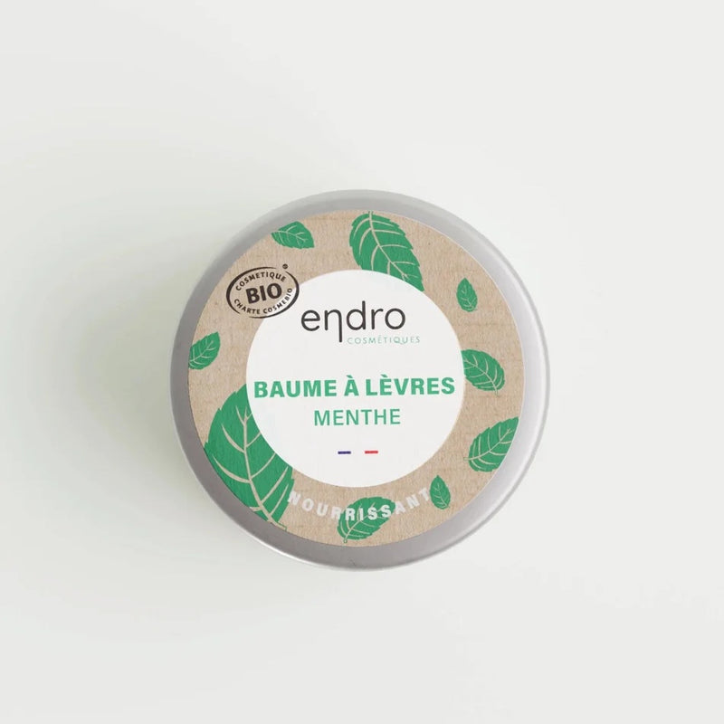 100% natural organic lip balm - Mint - Endro - 15mL