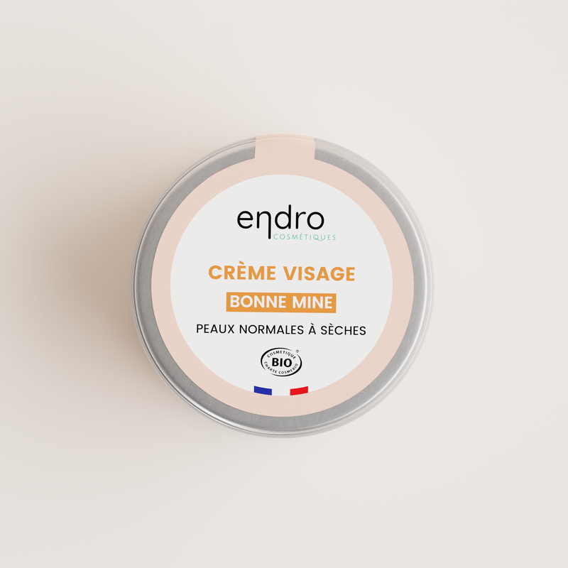Bonne Mine organic moisturizing face cream - Carrot oil - All skin types - Endro - 50 mL