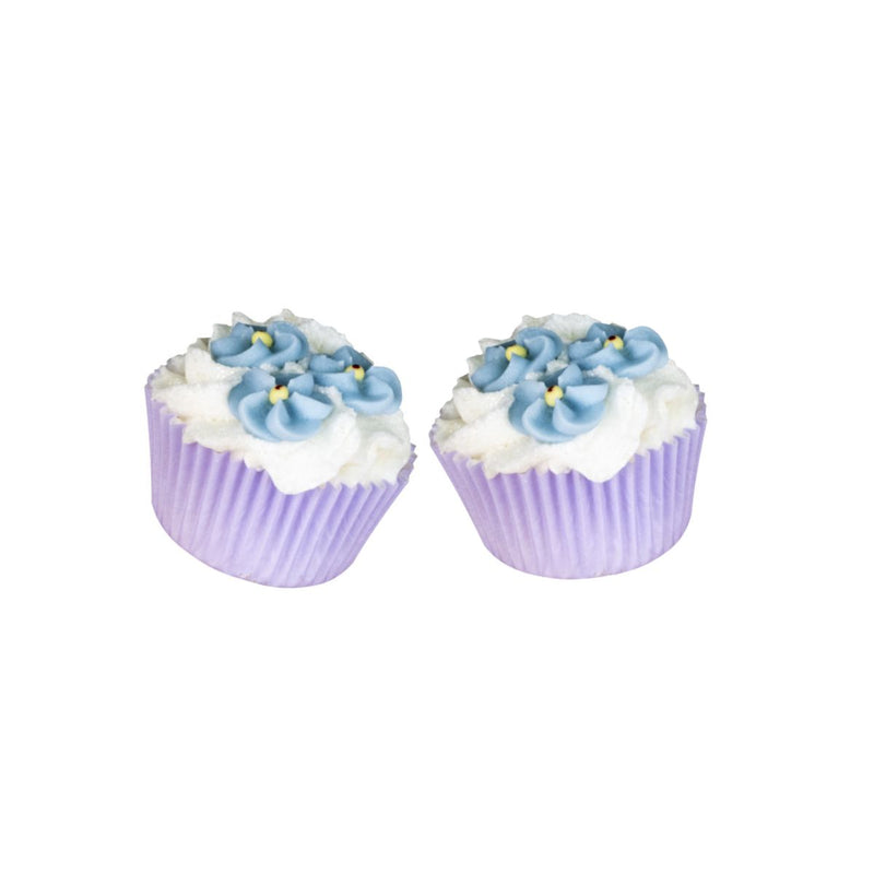 2 Mini Cupcakes Hortensia fondant pour le bain - 2x50 gr - Autour du Bain