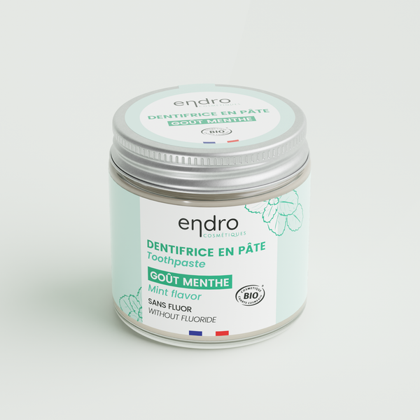 Organic solid toothpaste - Frosted Mint - Endro - 100 mL