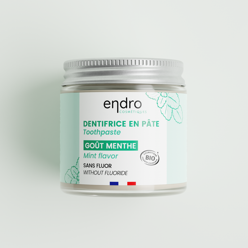 Organic solid toothpaste - Frosted Mint - Endro - 100 mL