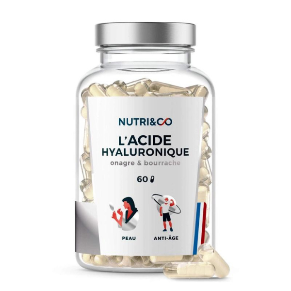 L'Acide Hyaluronique - Onagre & Bourrache - Nutri&Co - 1 mois