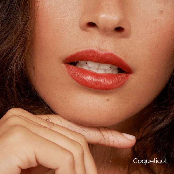 Le rouge à lèvres mat bio - Coquelicot - Charlotte Bio - 3.5 gr