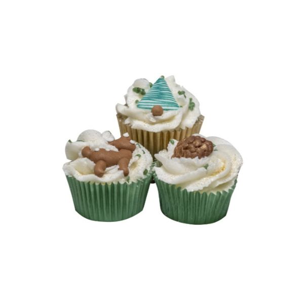 2 Mini Cupcakes pour le bain "Forêt enchantée" - Toute peau - 2x50 gr - Autour du Bain