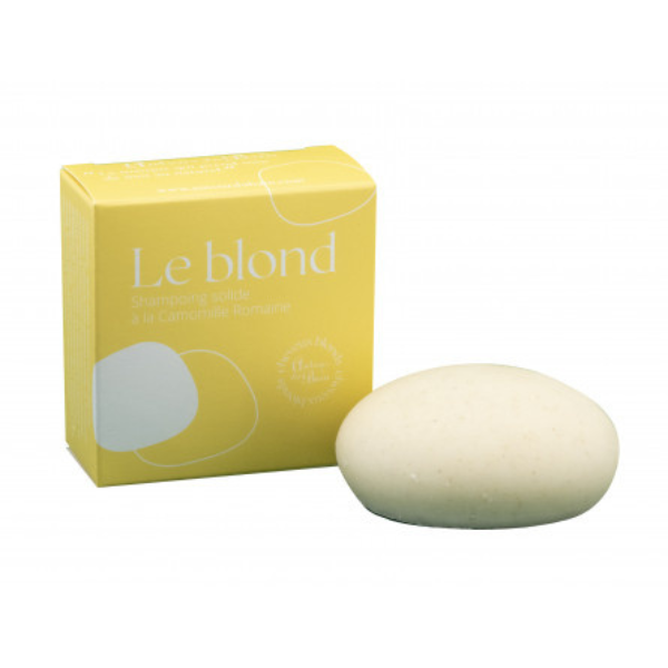 Shampoing solide naturel "Le Blond" - Camomille romaine - Autour du Bain - 75 gr
