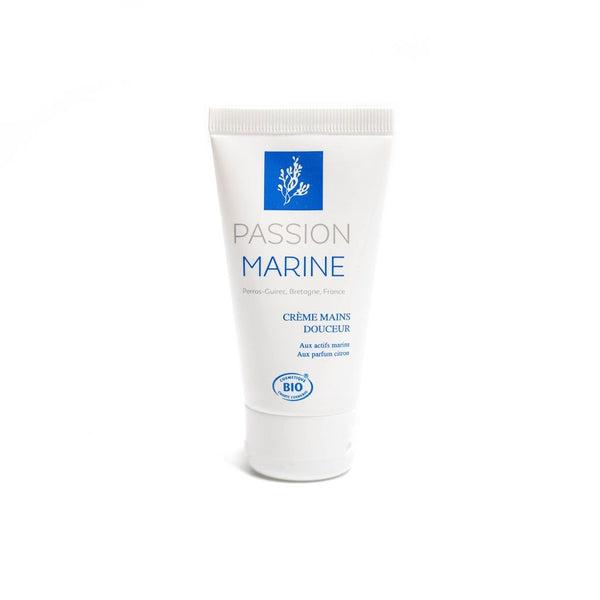 Crème mains bio aux algues marines - Passion Marine - 50 mL