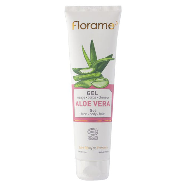 Gel d'Aloe Vera Bio - Visage, corps et cheveux - Florame - 50 ml
