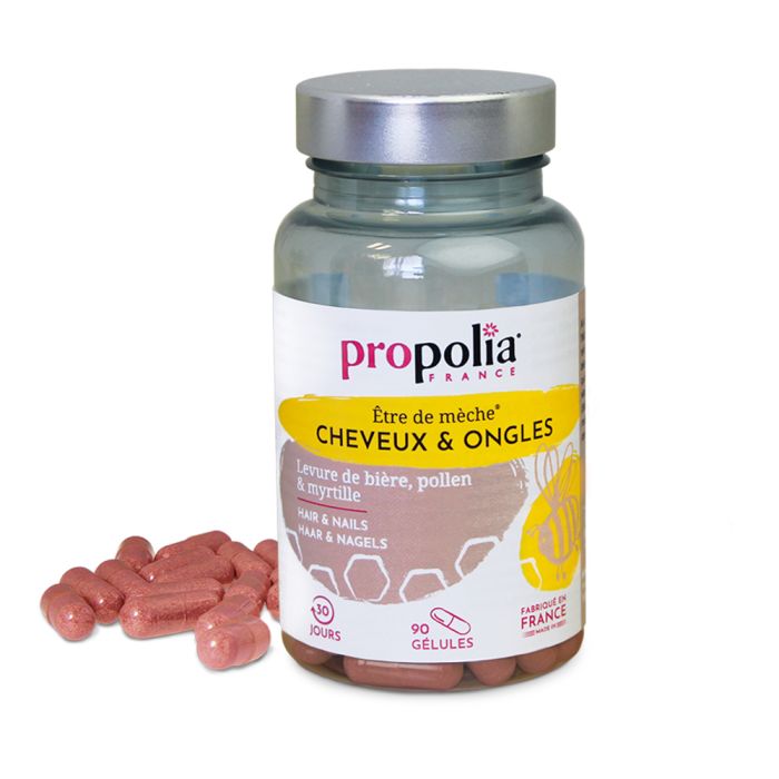 Hair & Nails Food Supplements - Propolia - 90 capsules