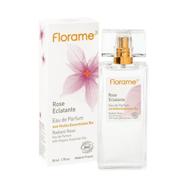 Eau de parfum - Rose Eclatante - Florame - 50 mL