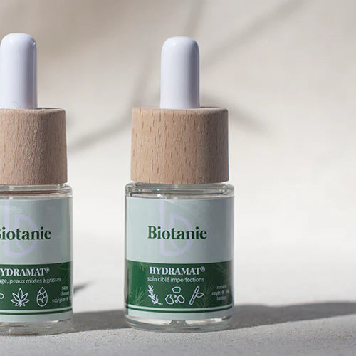 Soin ciblé imperfections Hydramat - Romarin et bambou - Peaux mixtes à grasses - Biotanie - 10 ml