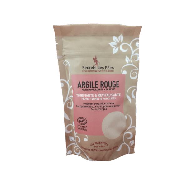 Argile rouge naturelle - DIY - Secrets des Fées - 150 gr