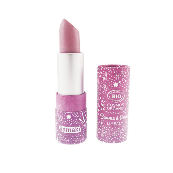 Organic children's lip balm - Pearly pink - Namaki