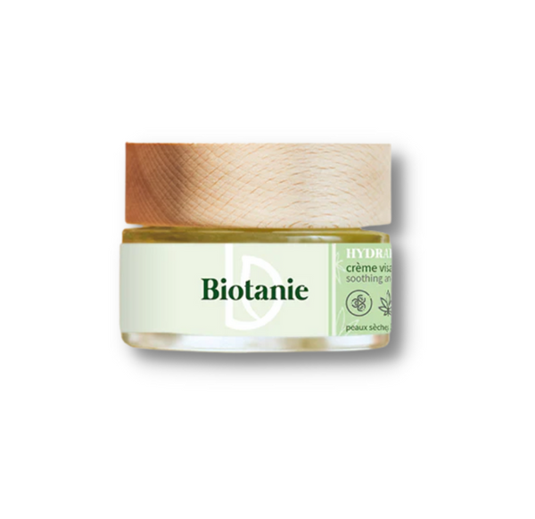 Crème visage Hydrapaise - Chanvre et concombre - Peaux normales à sèches - Biotanie - 50 ml 