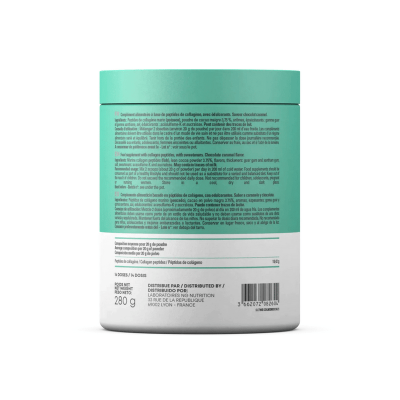 Type I marine collagen - chocolate caramel flavor - Twenty DC - 240g
