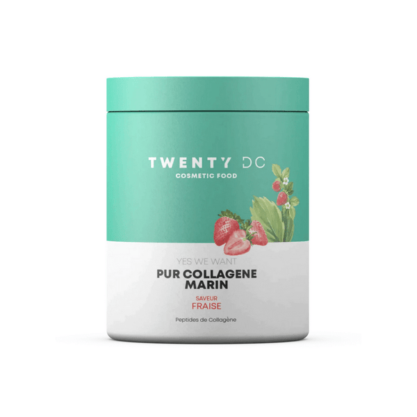 Type I marine collagen - strawberry flavor - Twenty DC - 240g