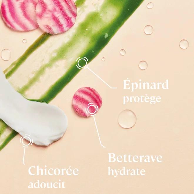 Crème visage - Betterave, Epinard, Chicorée - Peau sèche à mixte - Cultiv - 40 mL