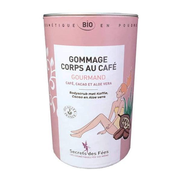 Gommage corps gourmand - Café, cacao et aloe vera - DIY - Secrets des Fées - 200g
