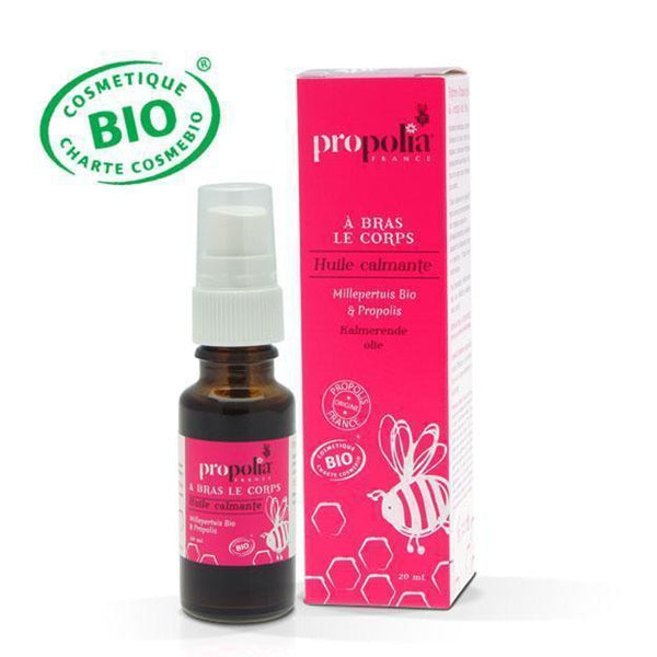 Huile Calmante Piqûres et Coups de feu - Propolia - 20 mL
