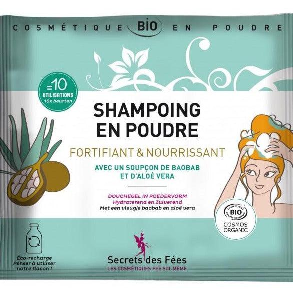 Shampoing en poudre DIY - Tous cheveux - Secrets des Fées - 30 gr