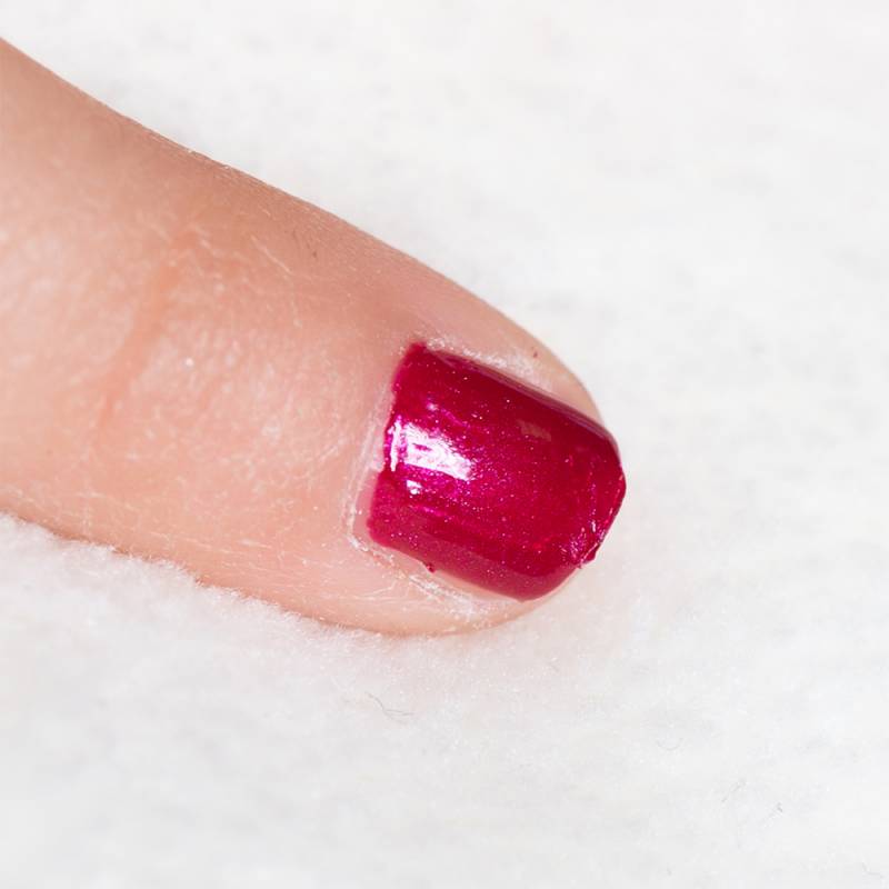 Peelable nail polish for children - Raspberry - Namaki