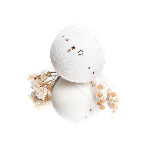 Bombe de bain effervescente Rose de Damas - Autour du Bain - 180 gr