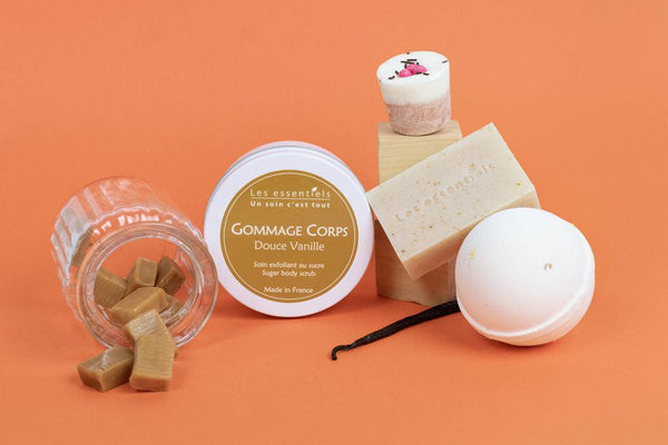 Coffret beauté bio - Bain Vanille