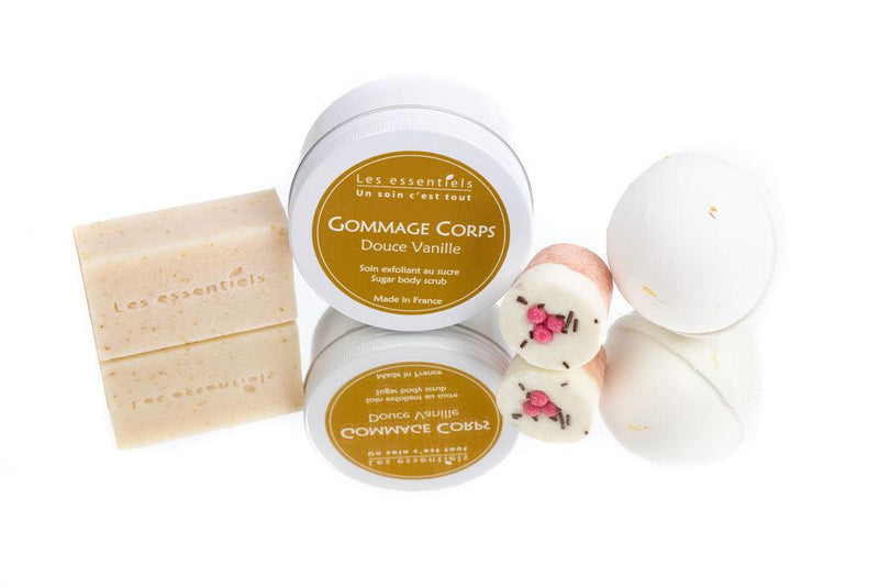 Coffret beauté bio - Bain Vanille