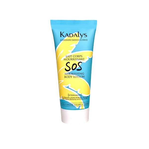 Lait corps nourrissant SOS - Banane Jaune et Beurre de Karité - Hydramuse - Kadalys - 100 mL