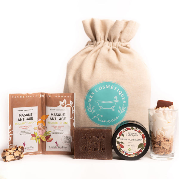 Coffret beauté bio Chocolat
