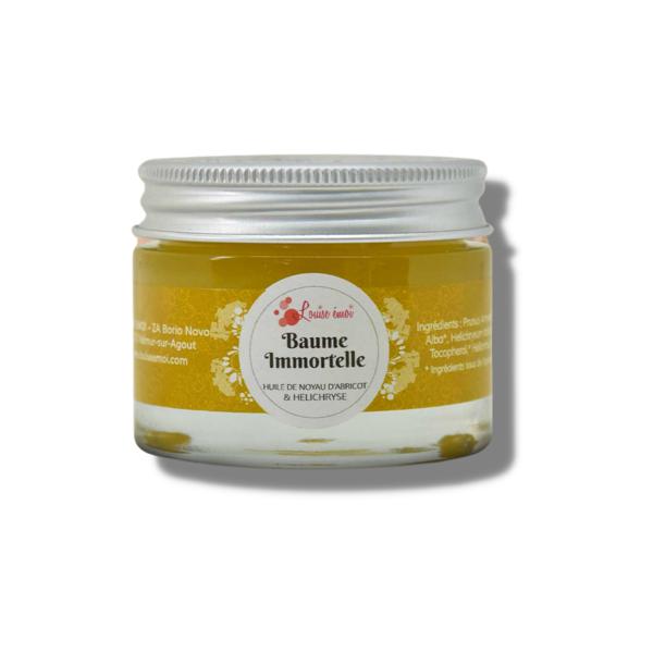 Baume "Immortelle" - Huile de noyau d’abricot et Immortelle bio - Peau mature - Louise émoi - 30 mL