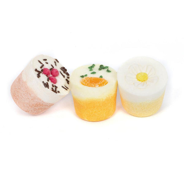 Trio de Mini fondants pour le bain - Passion Vanille Tiaré- Peau sèche - 50 gr - Autour du Bain