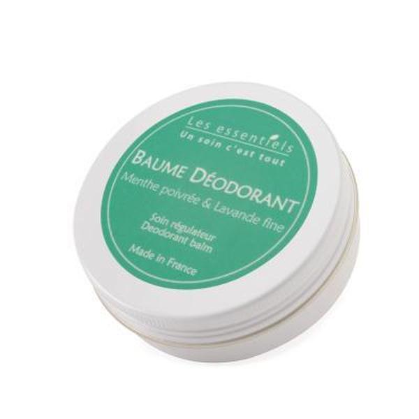 Baume déodorant Menthe Poivrée & Lavande - Toute peau - Savonnerie Les Essentiels - 60 mL
