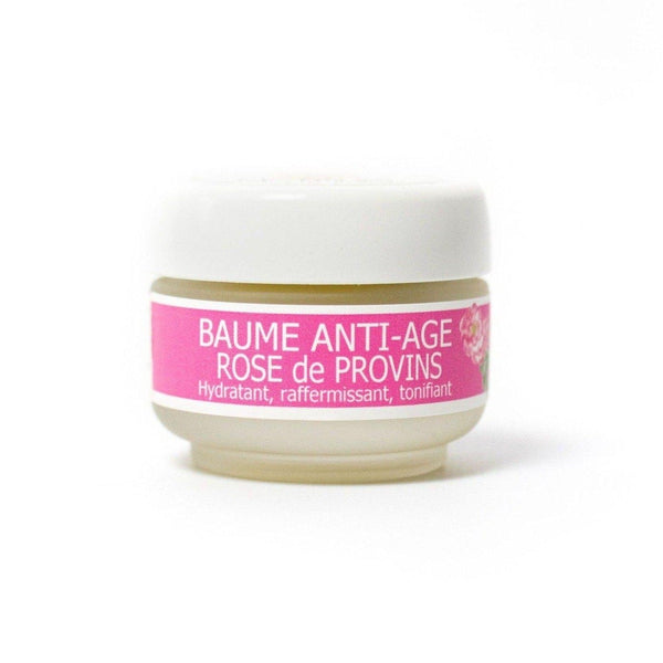 Baume visage anti-âge à la Rose de Provins - Plantes des Cévennes - 30 mL