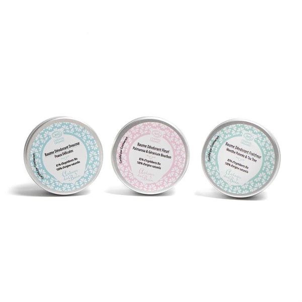 Baume déodorant bio fraîcheur Menthe Poivrée & Tea Tree - 50 mL - Autour du Bain
