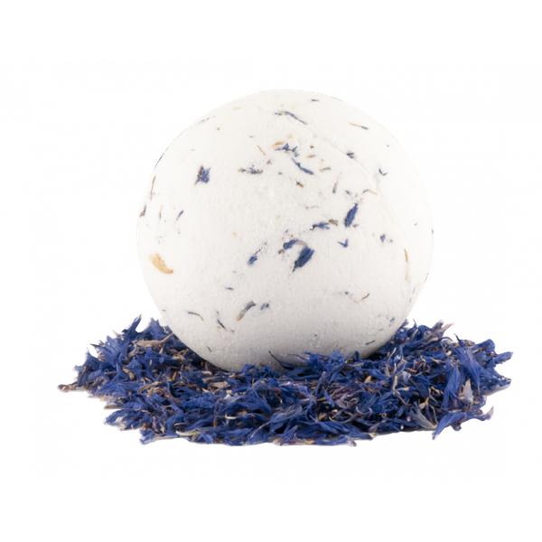 Bombe de bain effervescente Bleuet - Autour du Bain - 180 gr