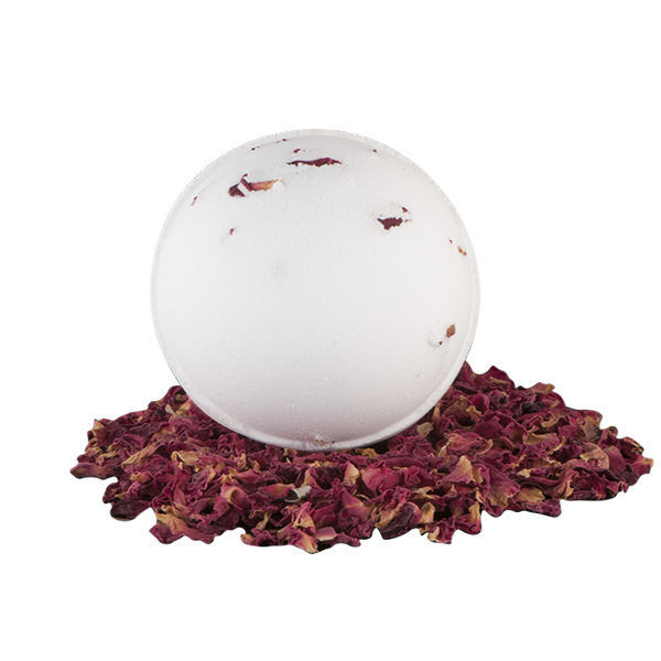 Bombe de bain effervescente Rose de Damas - Autour du Bain - 150 gr