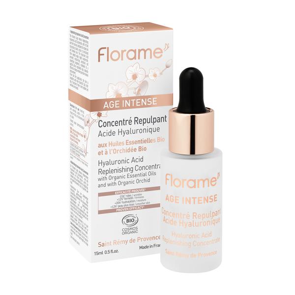 Concentré Repulpant Acide Hyaluronique - Age Intense - Florame - 15 ml