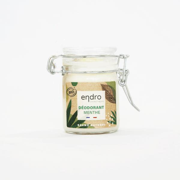 Baume déodorant bio 100% naturel - Menthe - Toute peau - Endro - 50 mL