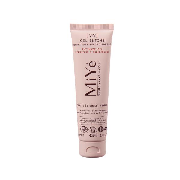 Gel intime bio ph neutre rééquilibrant - muguet bleu, aloé vera - Miyé - 60 ml