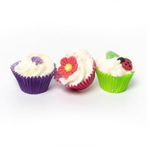 Trio de Mini Cupcakes fondants pour le bain - Peau sèche - 50 gr - Autour du Bain