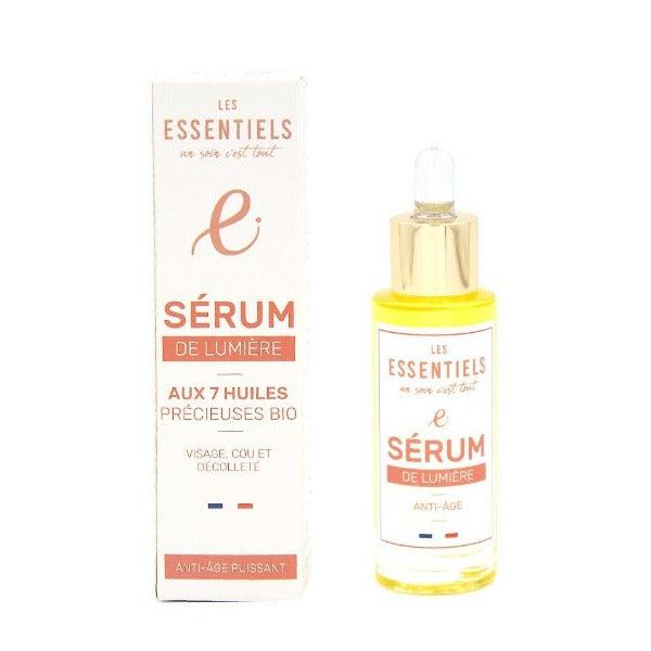 Sérum Lumière anti-âge - Peau mature - Savonnerie Les Essentiels - 30 mL