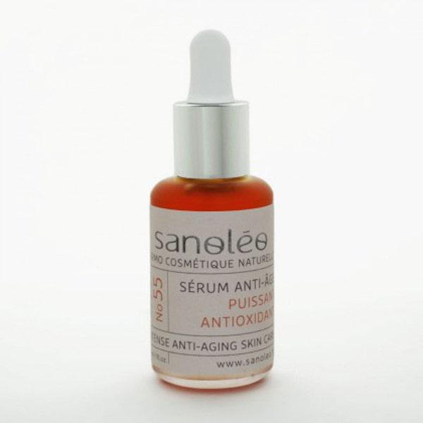 Sérum visage anti-âge bio Resist 55s - Huile végétale d'Argousier - Peau mature - Sanoléo - 30 mL